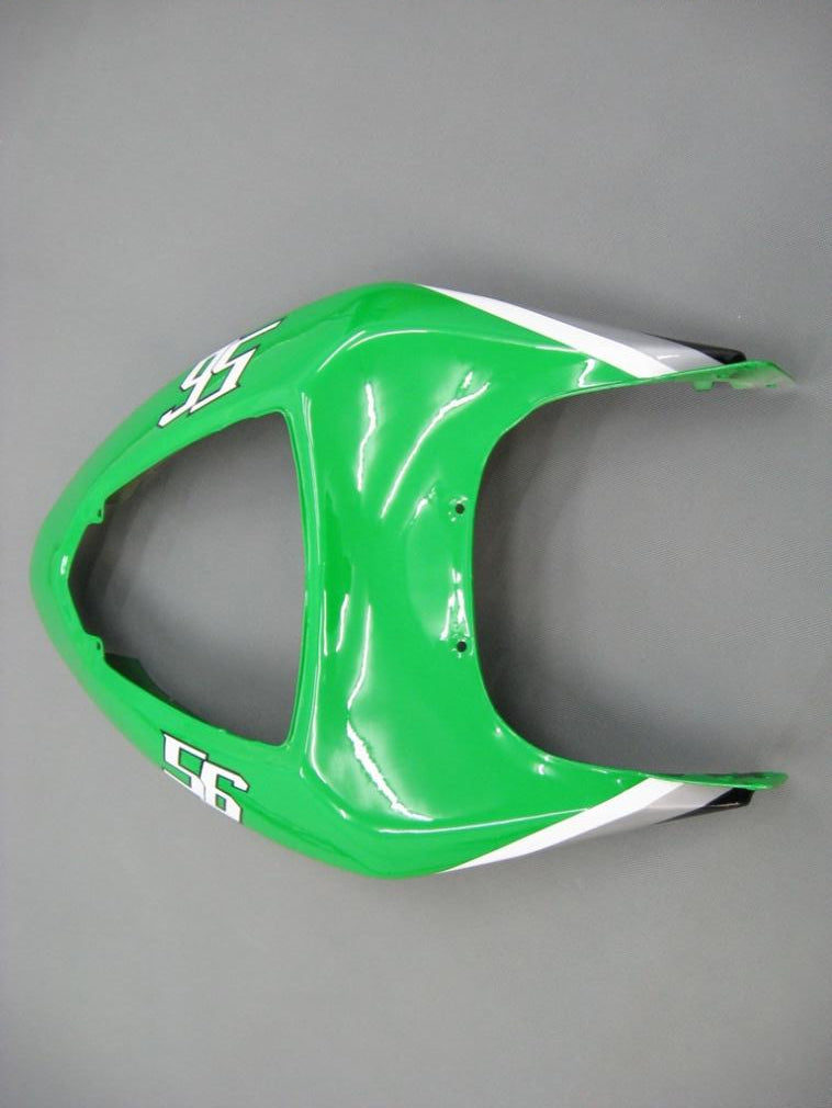 Fairings 2005-2006 Kawasaki ZX6R 636 Green Black No.56 Nakano  Generic