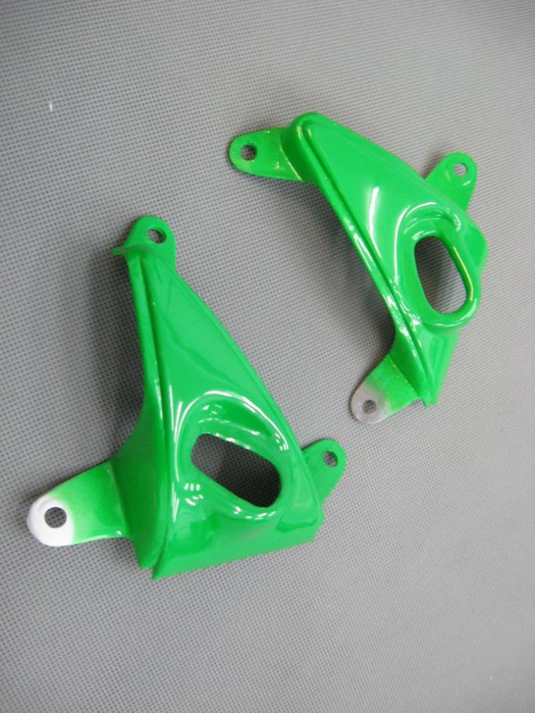 Fairings 2005-2006 Kawasaki ZX6R 636 Green Black No.56 Nakano  Generic