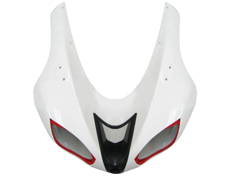 Fairings 2007-2008 Kawasaki ZX6R ZX636 White Red Black  ZX6R  Generic