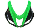 Fairings 2007-2008 Kawasaki ZX6R ZX636 Green Black Ninja ZX6R  Racing Generic
