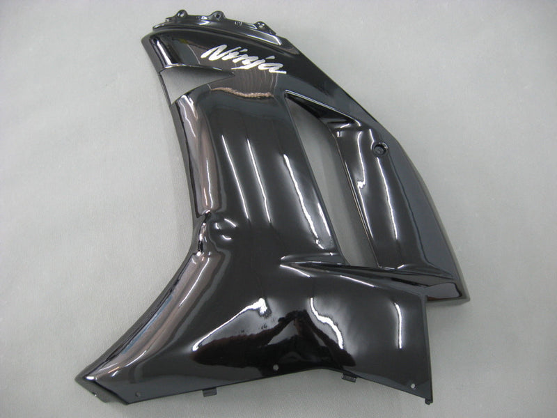 Fairings 2007-2008 Kawasaki ZX6R ZX636 Black Ninja  Generic