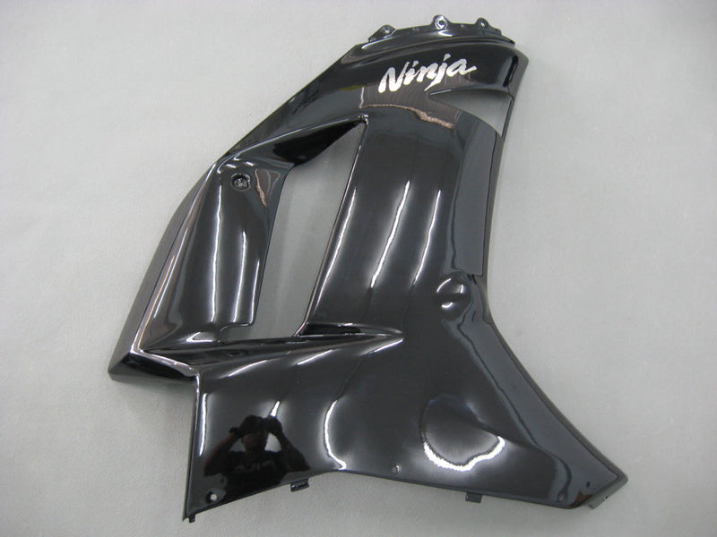 Fairings 2007-2008 Kawasaki ZX6R ZX636 Black Ninja  Generic