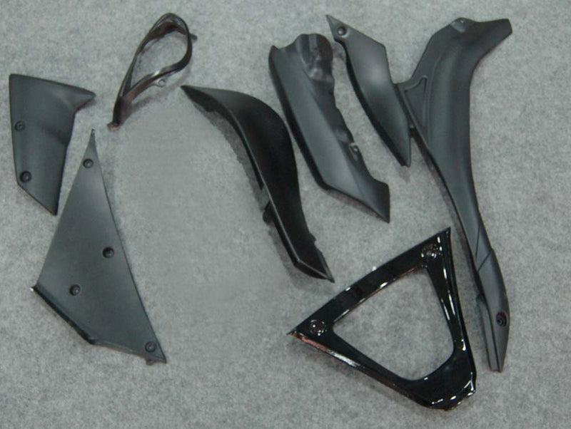 Fairings 2007-2008 Kawasaki ZX6R ZX636 Silver Ninja Racing Generic