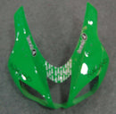 Fairings 2007-2008 Kawasaki ZX6R ZX636 Green Black  ZX6R Racing Generic