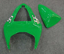 Fairings 2007-2008 Kawasaki ZX6R ZX636 Green Black  ZX6R Racing Generic