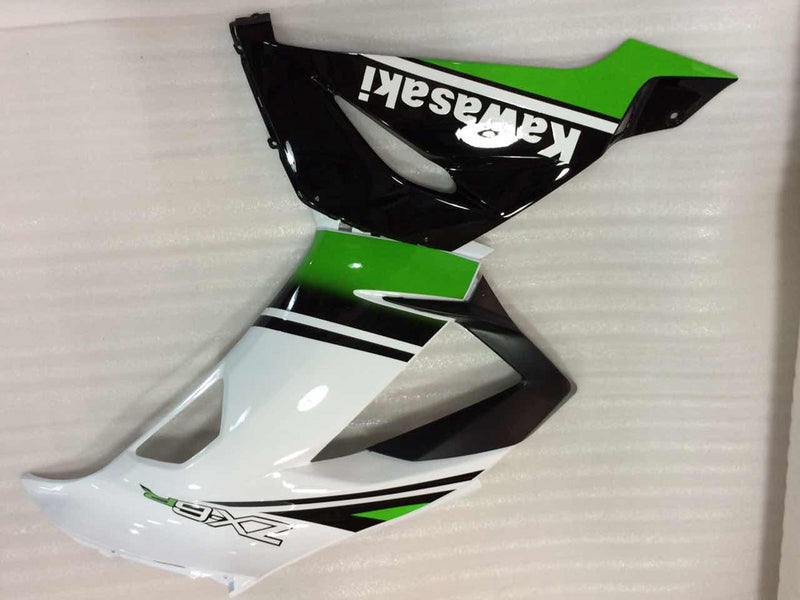 Fairings 2013-2018 Plastics Kawasaki ZX6R 636 Green White Ninja  Generic