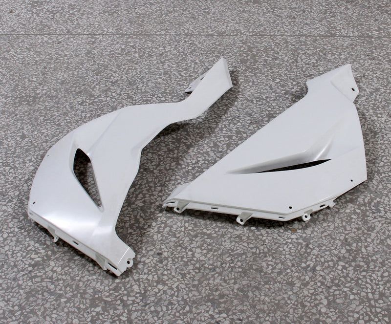 Fairings 2013-2018 Plastics Kawasaki ZX6R 636 White Ninja Racing Generic