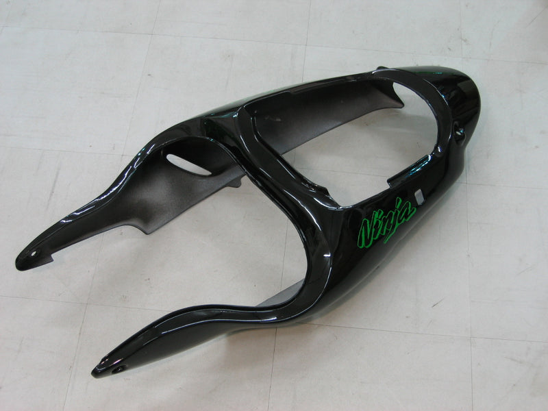 Fairings 2000-2001 Kawasaki ZX 9R Green Black ZX9R Racing Generic