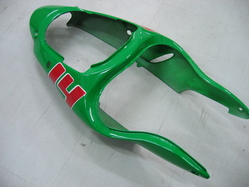 Fairings 2000-2001 Kawasaki ZX 9R Green Black No.14 ZX9R  Generic