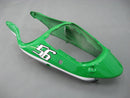 Fairings 2000-2001 Kawasaki ZX 9R Green Black No.56 Nakano  Generic