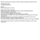 Alternator Magneto Stator for Suzuki VS700 VS 700 GL GLE 1 Intruder 700 86-87 Generic