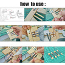 Dead Eyes Mooring Tools Fix Tool for Wood Ship Model Kit Auxiliary Tool