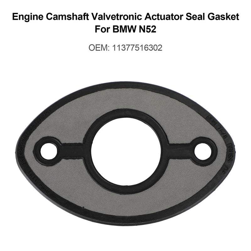 Engine Camshaft Valvetronic Actuator Seal Gasket 11377516302 For BMW N52