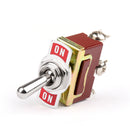 2 Terminal 3Pin ON-ON 15A 250V Toggle Switch Screw SPDT Industrial Grade
