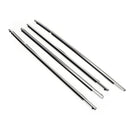 4x Chrome Car Window Weatherstrip Seal Belt Moulding For Toyota RAV4 2014-2019 Generic