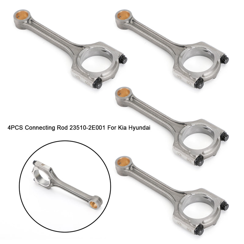 2014-2018 Hyundai Tucson 2.0L Elantra / Elantra GT 2.0L 4PCS Connecting Rod 23510-2E001