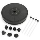 Solar Powered Fountain Water Pump Night Floating Garden Bird Bath Kit