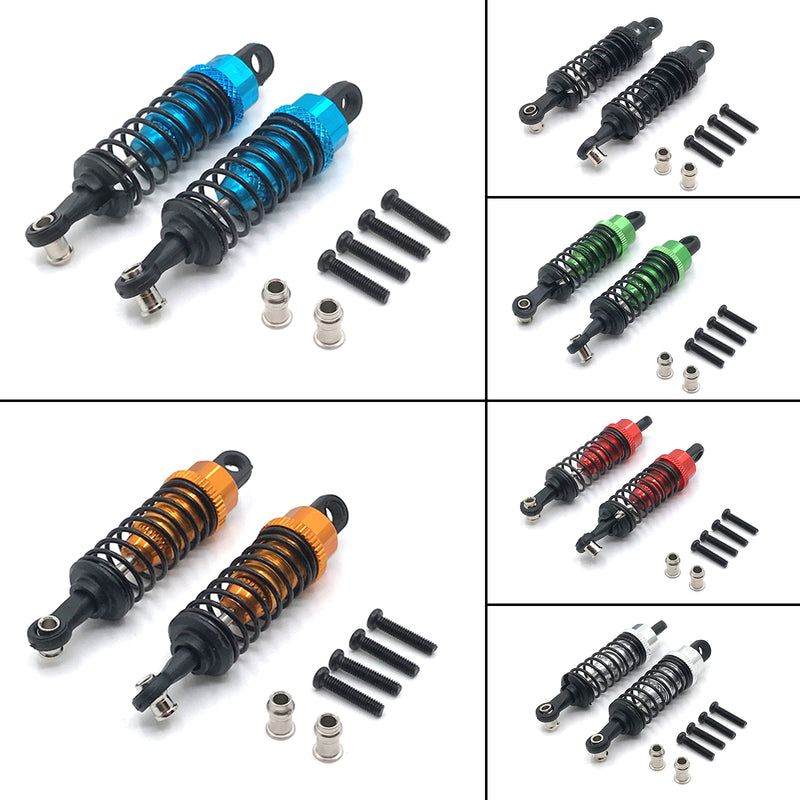 2Pcs Metal Shock Absorber Damper For Wltoys 1/18 A949 A959 A969 A979 K929 RC Car