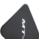 Side Grip Tank Pads Black For Yamaha MT-07 MT07 2021 - 2022 2-Piece Kit Generic