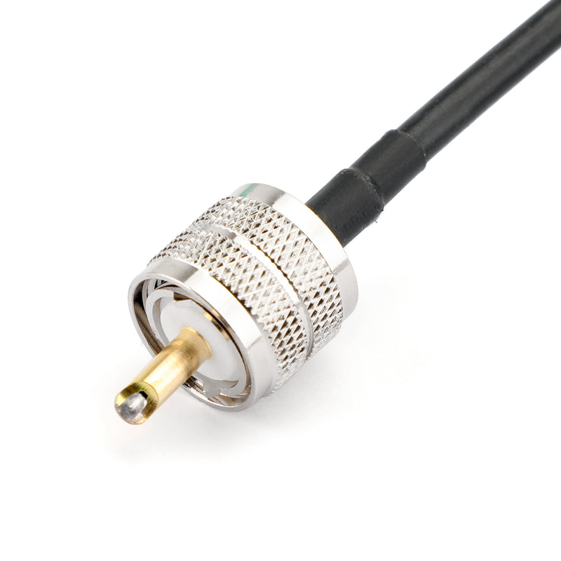 1Pcs PL259 SMA Male to UHF Male RF Straight Pigtail Jumper RG58 Coaxial Cable 100cm 3ft