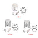 Piston Ring Pin Clip Kit For Yamaha Jog 90 91-97 Ya90 Axis 90 90-97 STD(50mm)0.25MM(50.25mm)0.50MM(50.50mm)Bore Size Generic
