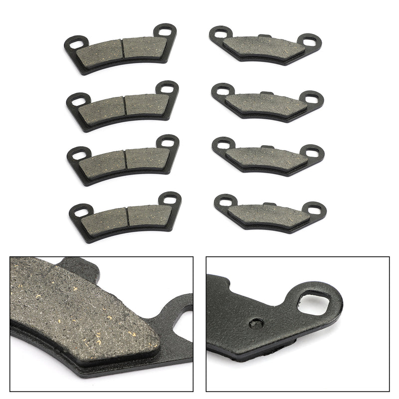 Front & Rear Brake Pads For Polaris Razor RZR 800/RZR 800 S/RZR 800 EPS/RZR 570 Generic