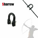 U D Arrow Compound Bow Ring String Ultra Loop 1pcs Rope Archery Metal Loop Nock