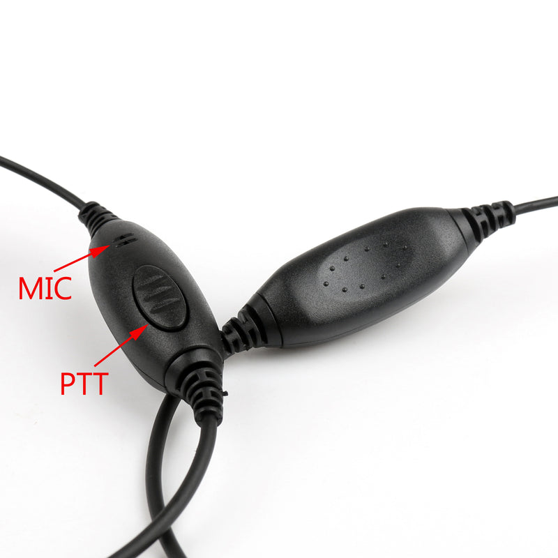 G-Shape Ear Hook Earpiece Headset PTT MIC For Motorola XTS5000 MTX838 GP1200 Generic