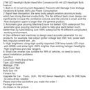 27W LED headlight Bullet Head Mini Conversion Kit H4 LED Headlight Bulb Generic