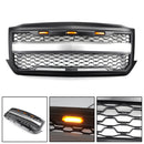 Chevrolet Silverado 1500 LED Grille Replacement for 2016-2018 Models in Black