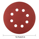 125mm 5 inch Sanding Discs 40 - 2000 Grit for Orbital Sander Loop Sandpaper