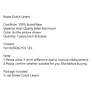 Brake Clutch Levers For HONDA PCX 125 Silver Generic