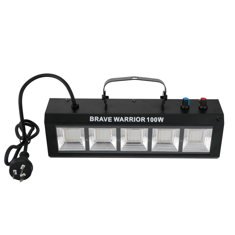 40W/60W/100W RGB+White DJ Disco Strobe Lights Remote Control Sound Flash Party