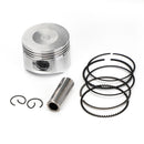 Piston Pin Ring Set STD / +0.25 / +0.50 / +0.75 / +1.00 Bore Size Fit for Yamaha YW XC 125 BWS Zuma Cygnus 14-20 Generic