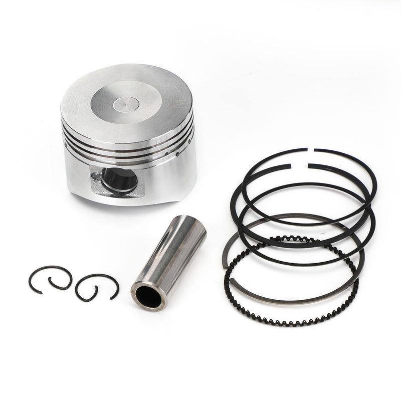 Piston Pin Ring Set STD / +0.25 / +0.50 / +0.75 / +1.00 Bore Size Fit for Yamaha YW XC 125 BWS Zuma Cygnus 14-20 Generic