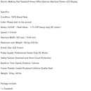 Electric Walking Pad Treadmill Home Office Exercise Machine Fitness LCD Display