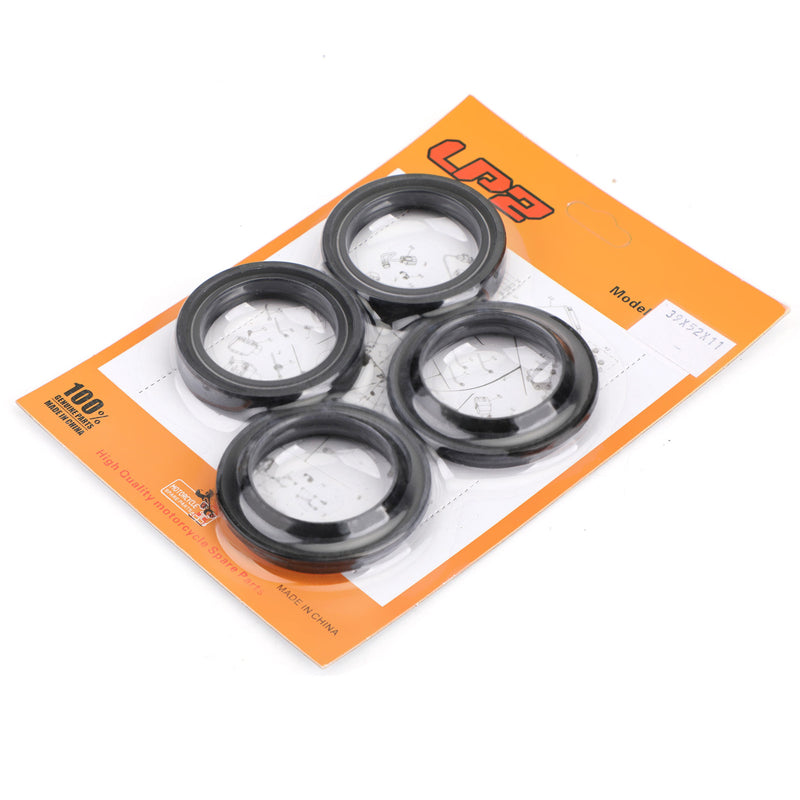 Fork Oil Dust Seal Kit for Kawasaki EJ 400 650 800 ZR250 92049-1391 92049-1515 Generic