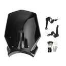 ABS Plastic Motorcycle Windshield Windscreen for Honda CB125R CB300R 2018-2019 Generic