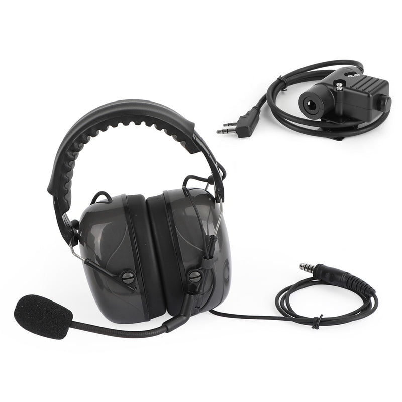 Adjustable Noise Cancelling Headset Fit for Kenwood BaoFeng TK3107 TK3207