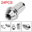 14x2 Stainless Lugs Nuts For Ford F150 Expedition Lug 4L3Z-1012-A 24pcs Generic