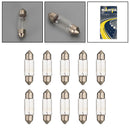 10x For NARVA 17316 Car Auxiliary Bulbs SV8.5 12V10W Generic