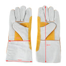 14Inch Leather Welding Gloves For Tig/Mig/BBQ/Stick Welders Heat Resistant