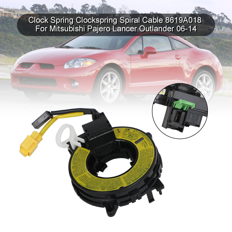2005-2013 Mitsubishi Outlander Clockspring Spiral Cable 8619A018 A0153A0017