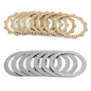 Clutch Kit Iron& Friction Plates for Honda CRF450R 2002-2008 CRF450X 2005-2017 Generic