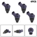 4x 375cc Fuel Injector 16600-67U01 Fits Nissan 240SX Silvia KA24DE S13 SR20DET 16600-67U00 16600-67U10 Generic