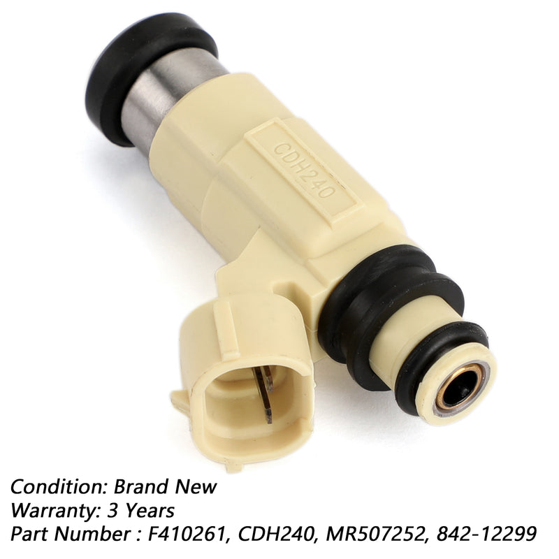4PCS Fuel Injectors for Mitsubishi Eclipse Lancer Chrysler CDH-240 842-12299 Generic