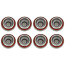 8x Valve Adjuster Cover Cap O-Ring For Suzuki QuadRunner LT LT-F 125 160 185 230 Generic