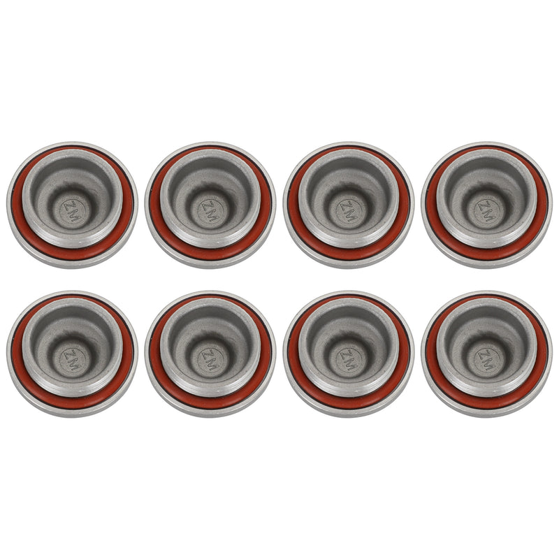 8x Valve Adjuster Cover Cap O-Ring For Suzuki QuadRunner LT LT-F 125 160 185 230 Generic