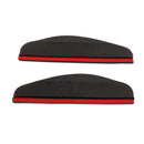 Car Window Sun Rain Guard Visors Kit 6PCS For FORD Ranger Crew Cab 2019-2021 Generic