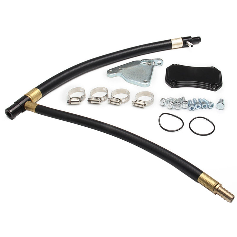 2011-2015 Chevrolet Silverado GMC Sierra 6.6L Duramax LML Diesel 4" Exhaust Muffler Pipe & EGR Delete Kit